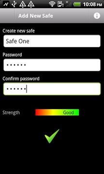 Password Safe &amp; Data Vault截图