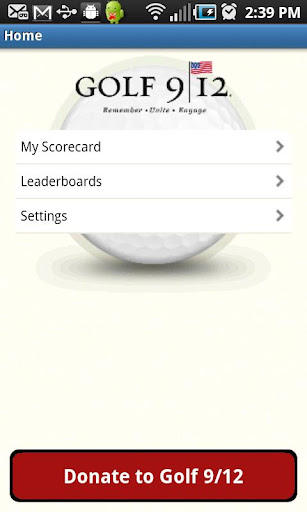 Golf 912 Mobile Scorecard截图2