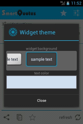 Smart Quotes Widget截图4