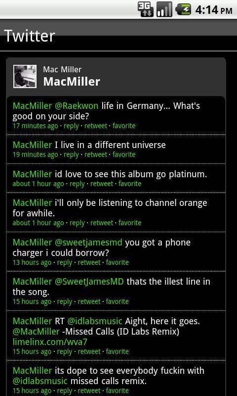 Mac Miller Fan App截图1