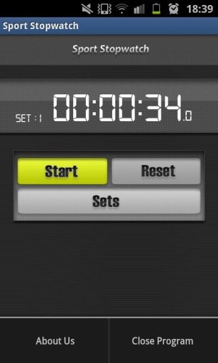 Sport Stopwatch - Lite截图3