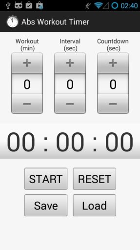 Abs Workout Timer截图3