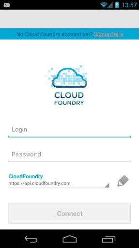 MobileClient for Cloud Foundry截图6