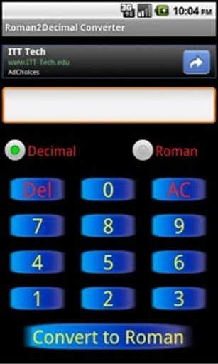 Roman to Decimal Converter截图2