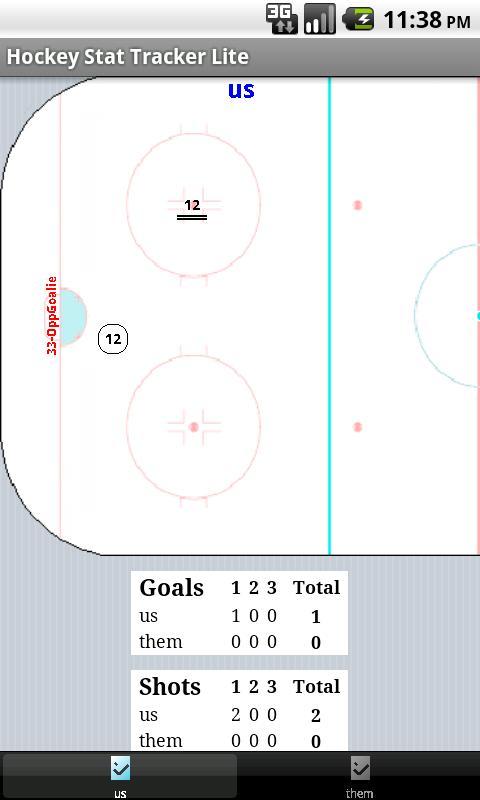 Hockey Stat Tracker Lite截图4