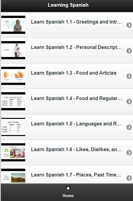 Learn Spanish截图1