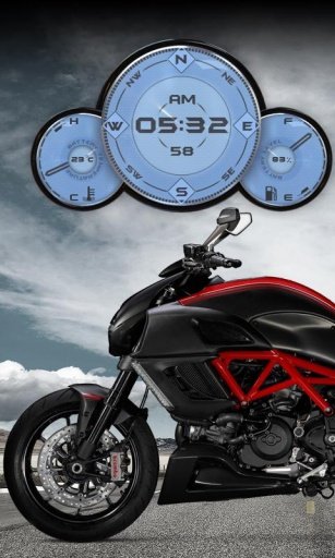 Ducati Diavel Compass HD LWP截图4