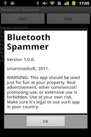 Bluetooth Spammer截图3