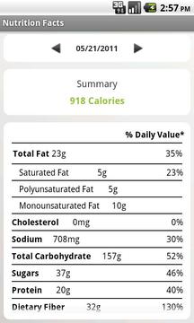 Nutrition Facts FREE截图