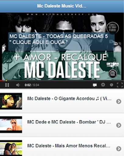 Mc Daleste Fans截图2