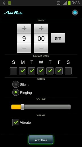 Volume Scheduler截图2