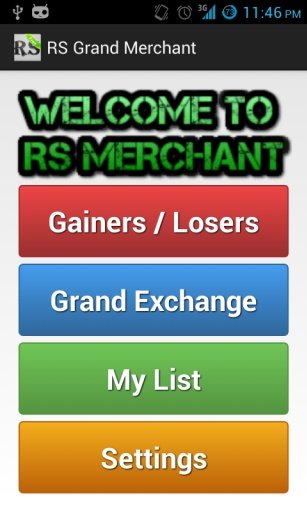 Runescape Grand Merchant Lite截图2