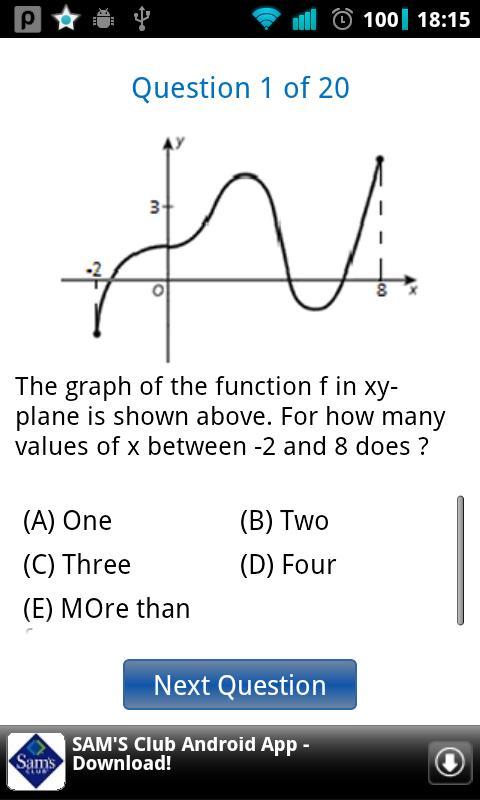 SAT Math Quiz 4截图5