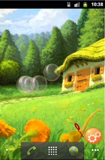 Blow Soap Bubbles LWP截图3