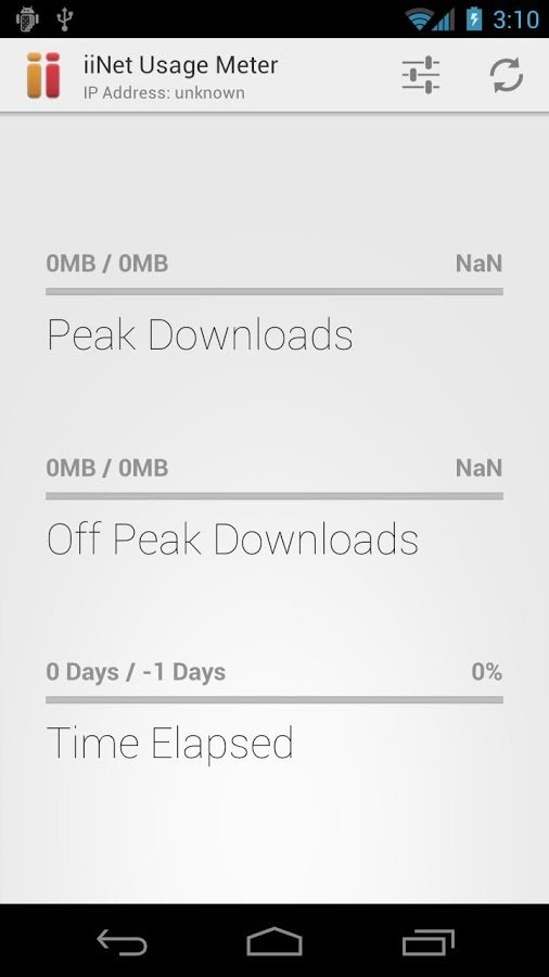 iinet Usage Meter截图3