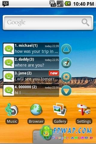 笑脸短信部件 Smile SMS Widget v1.20截图5