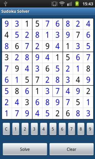 Classic Sudoku Solver截图3