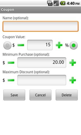 Mega Coupon Calculator截图2