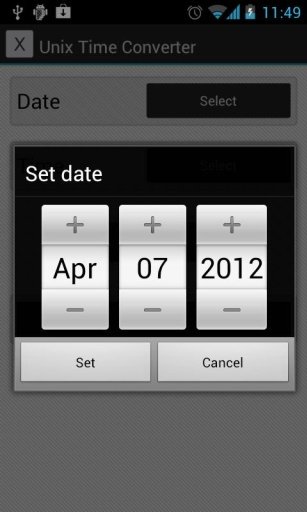 Unix时间转换器截图11