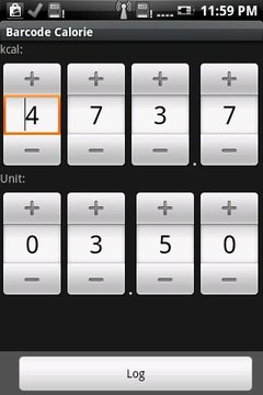 热量条码 Barcode Calorie截图