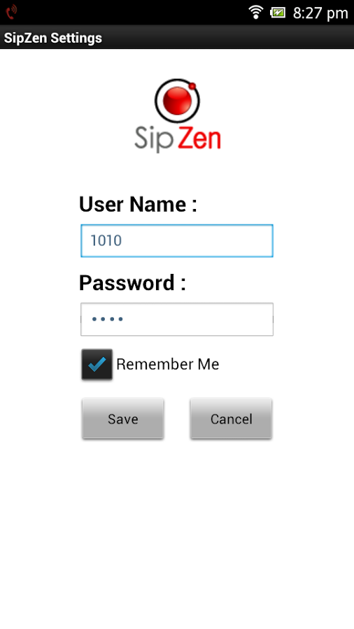 Sipzen Android Dialer截图3