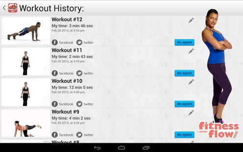 Fitness Flow FREE截图11