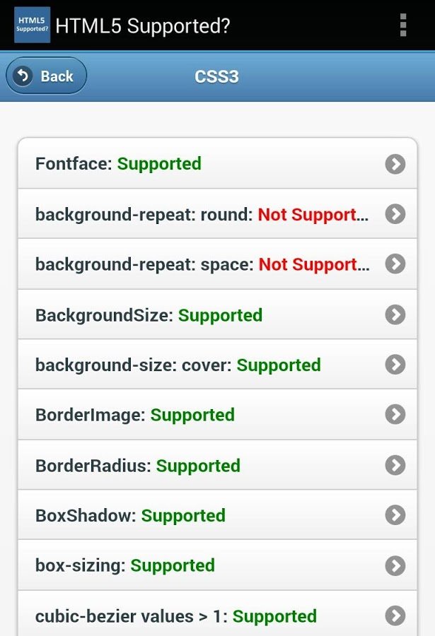 HTML5 Supported?截图2