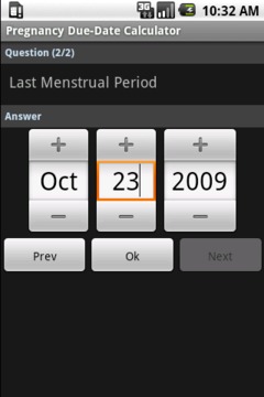 怀孕截止日期计算器截图