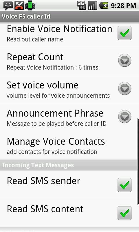 Voice Full Screen Caller ID Li截图2