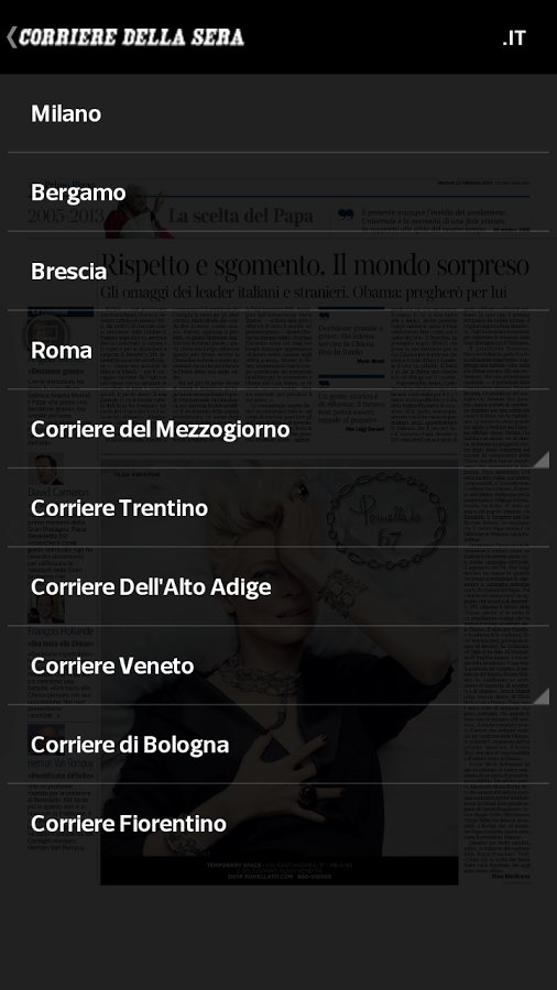 Corriere della Sera截图3