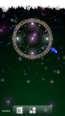 Snowy Night Clock LWP Trial截图6