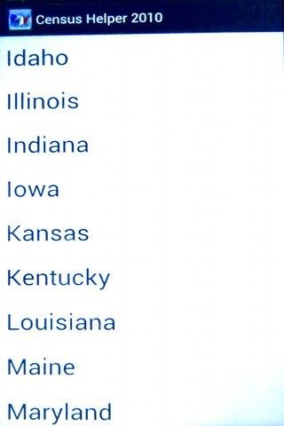 人口普查助手 Census Helper2010截图1