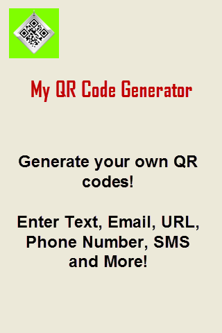 My QR Code Generator截图1