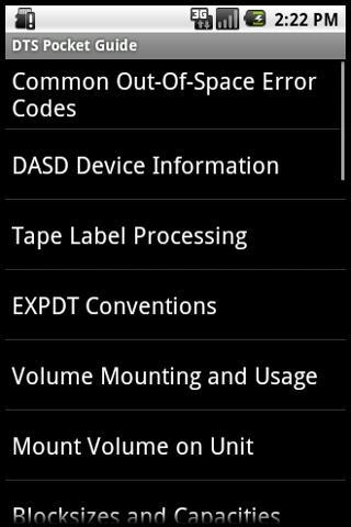 DTS Pocket Reference Guide截图1