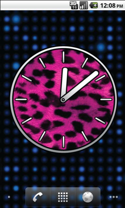粉紅色的大鐘錶 - 免費截图2