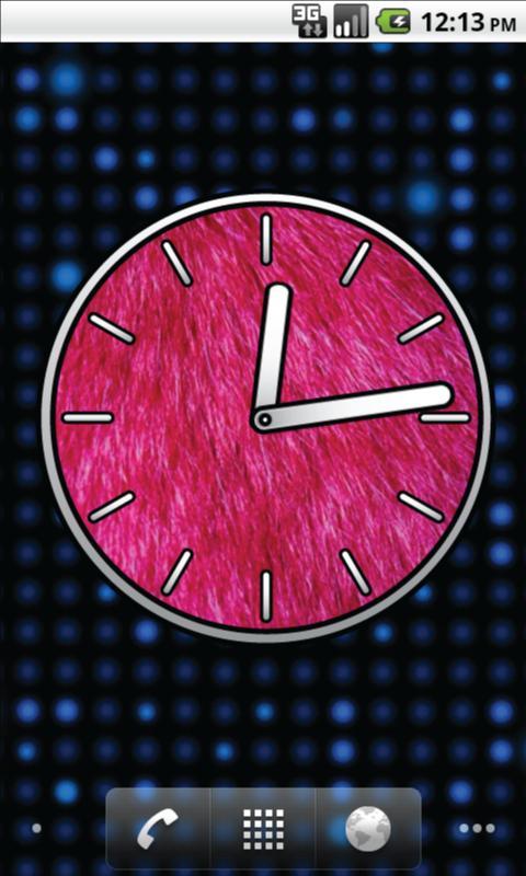粉紅色的大鐘錶 - 免費截图5