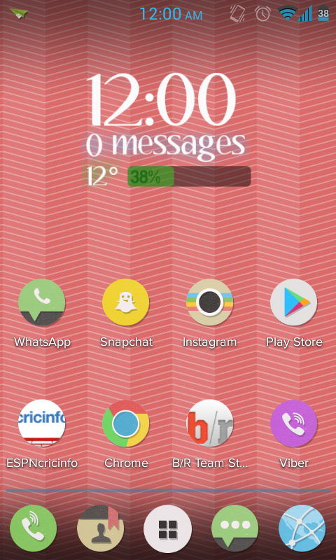 Elegant UCCW Clock Widget截图1