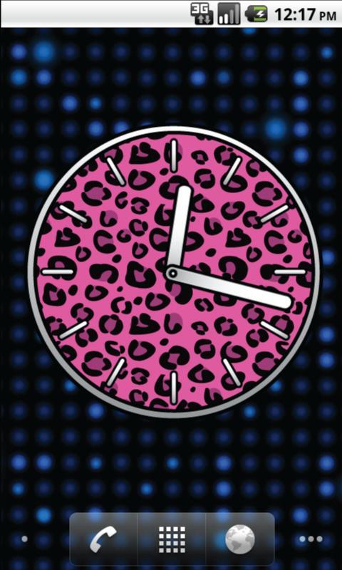 粉紅色的大鐘錶 - 免費截图7