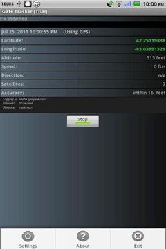 Gps Tracker Gate(Free)截图