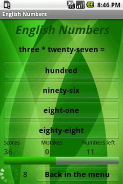 Learn English Numbers Free截图