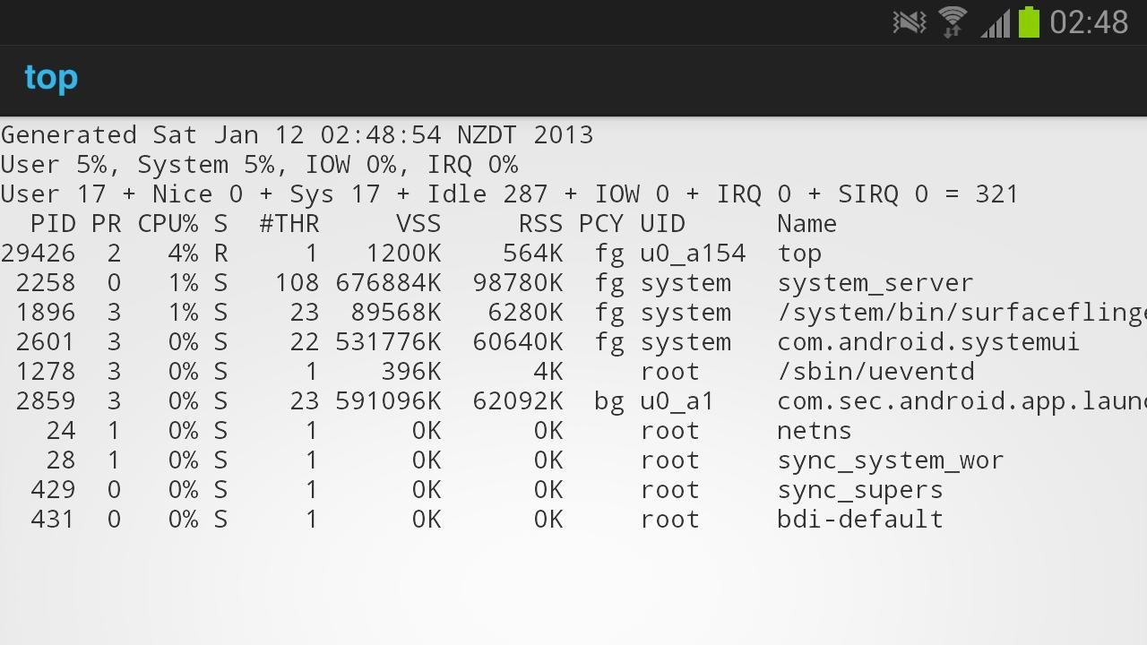 linux top cpu截图1