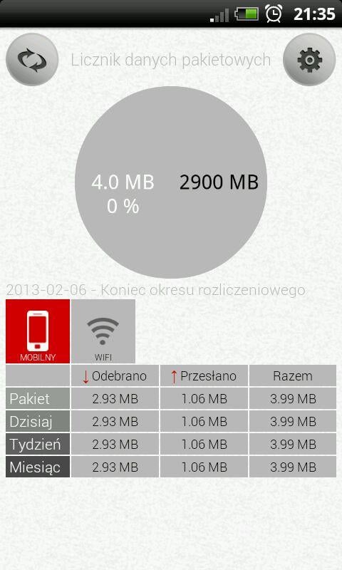 Licznik Danych 3G/Wi-fi截图1