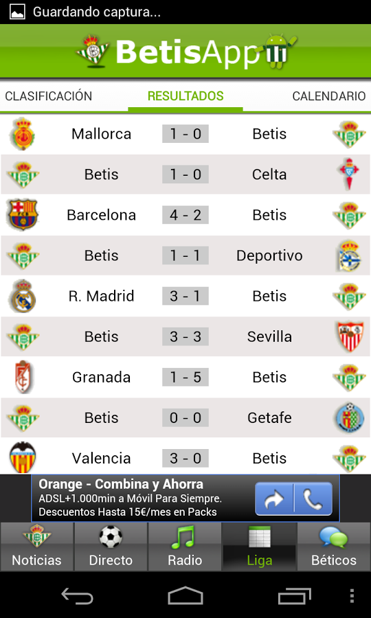 Betis App Lite截图6