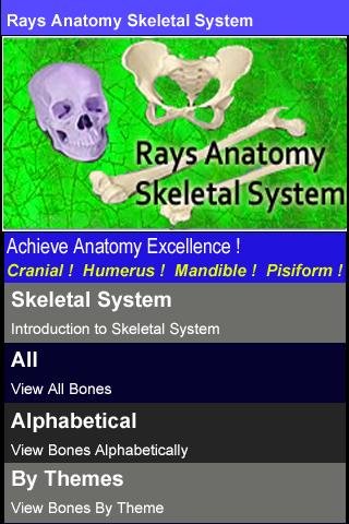 Rays Anatomy Skeletal System截图4