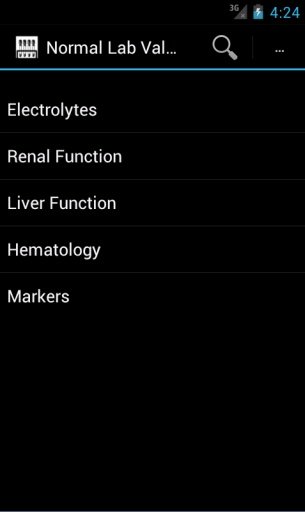 Normal Lab Values截图3