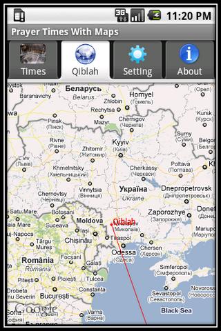 Prayer Times With Google Maps截图3