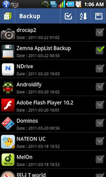 Zemna AppList Backup截图