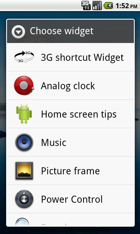 3G 2G Switch ON OFF Widget截图1