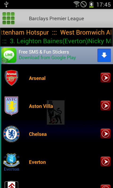 Barclays Premier League ...截图1