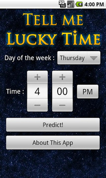 Tell Me Lucky Time截图